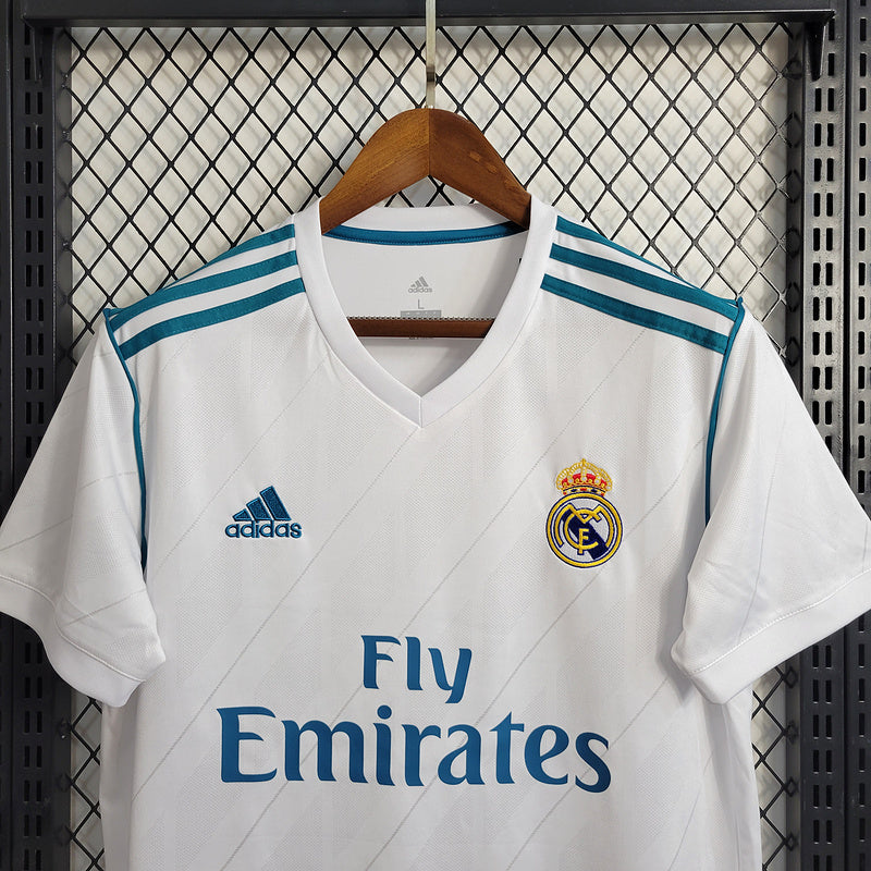 Camiseta Retro Real Madrid Away 2017 - Con Patch UCL
