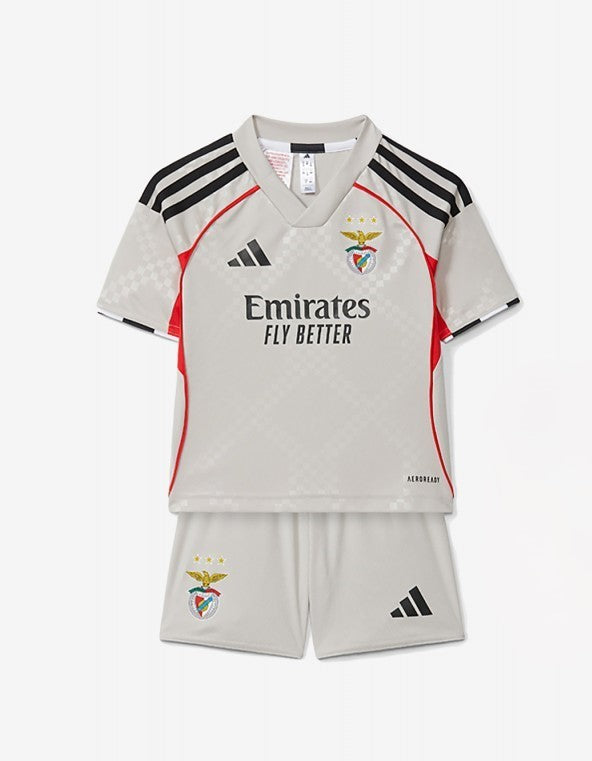 Camiseta y Pantalones para niños Benfica Away 25/26