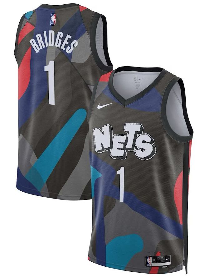 Camiseta Brooklyn Nets - Mikal Bridges 2023/24