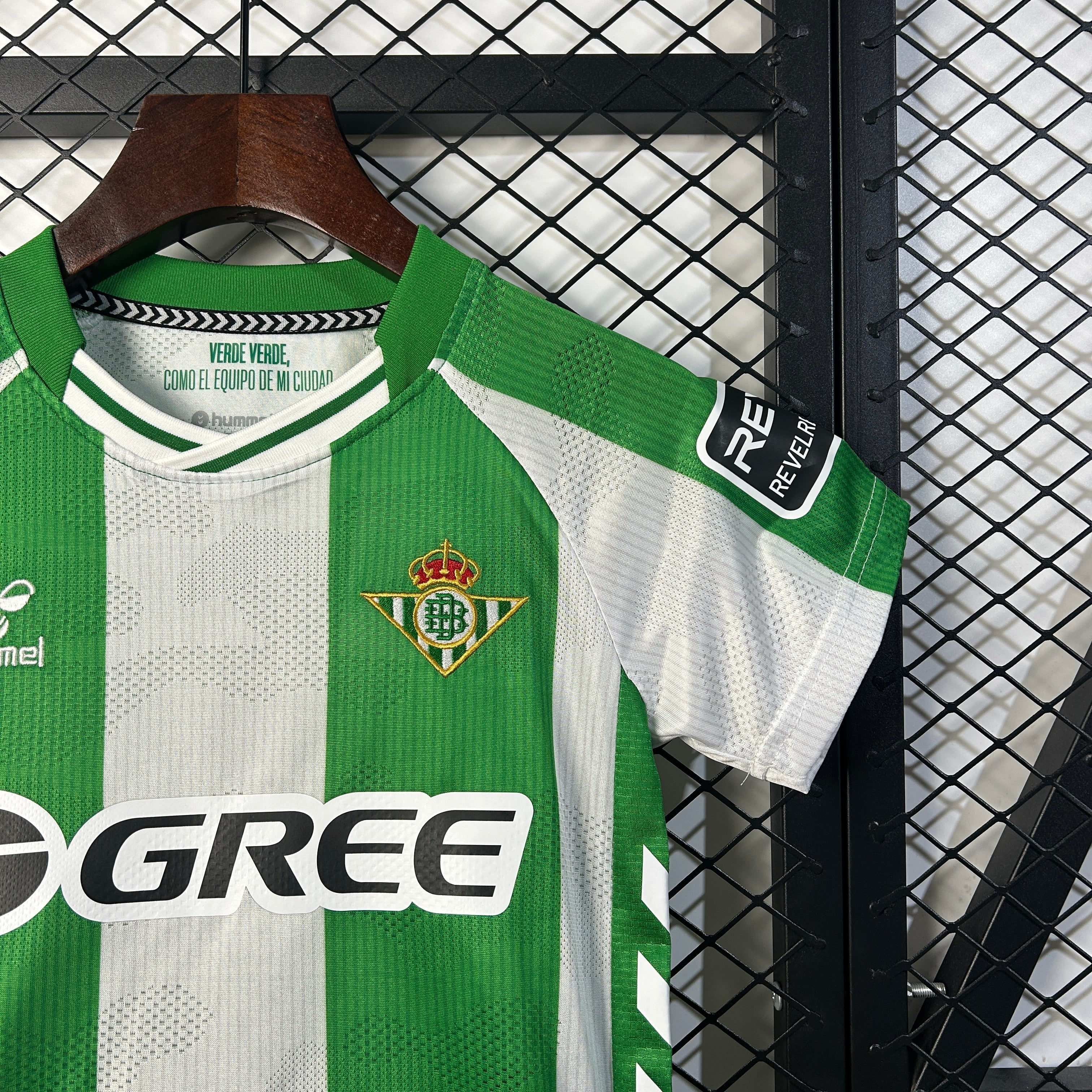 Camiseta y Pantalones para niños Real Betis Home 25/26