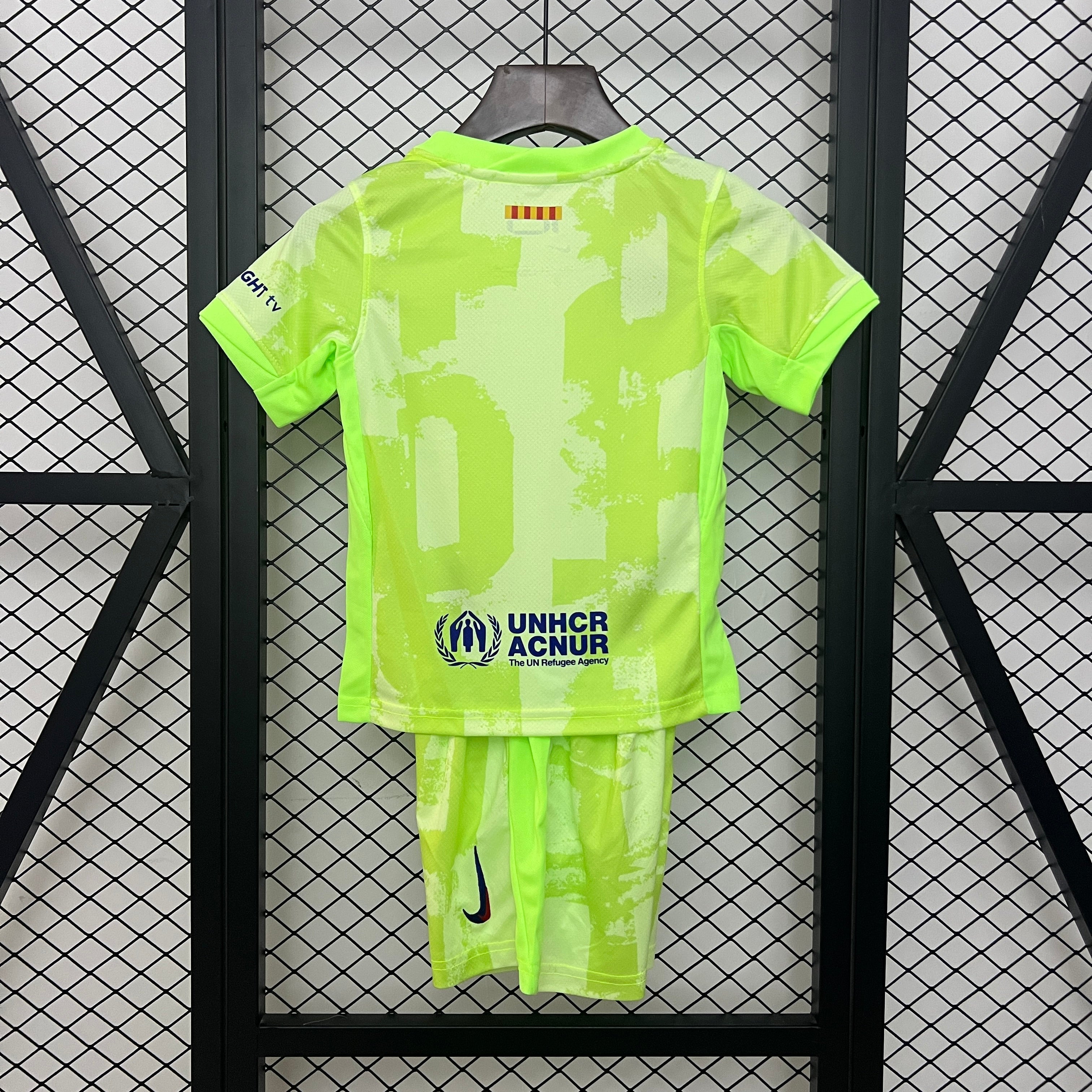 Camiseta y Pantalones para niños FC Barcelona Third 24/25