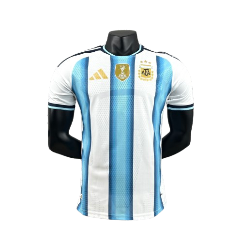 Camiseta Argentina Home Jugador 26/27 - Con Parche de Campeón del Mundo