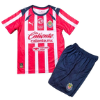 Camiseta y Pantalones para ninõs Chivas de Guadalajara Home 25/26