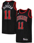 Chicago Bulls DeMar DeRozan Black Jersey - Statement Edition
