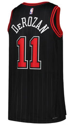 Chicago Bulls DeMar DeRozan Black Jersey - Statement Edition