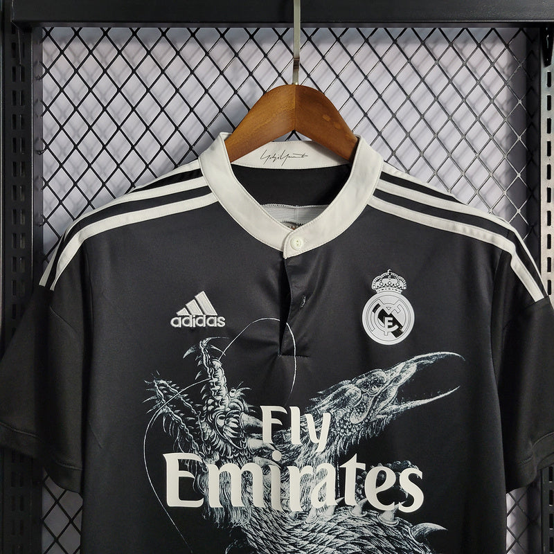 Camiseta Retro Real Madrid Away 2017 - Con Patch UCL