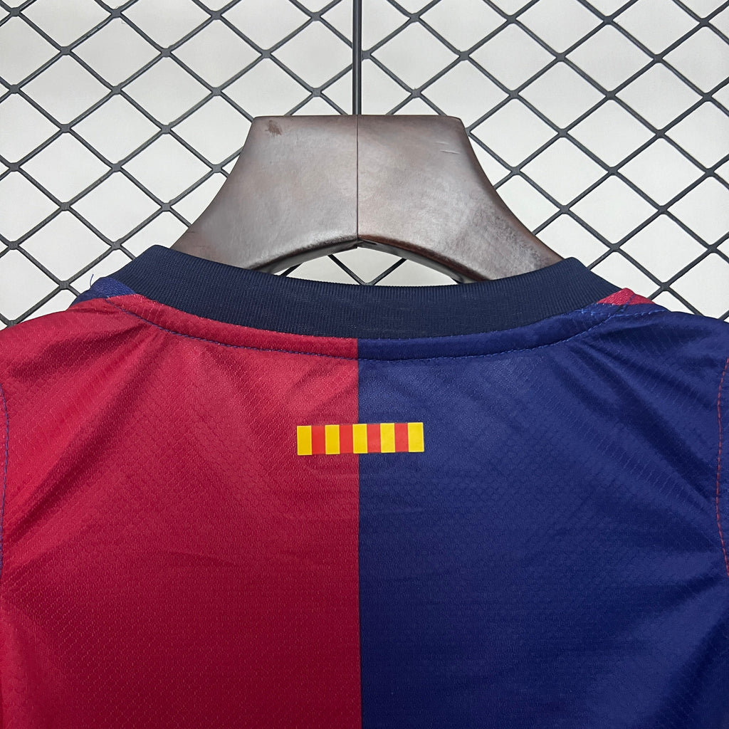 Camiseta y Pantalones para niños FC Barcelona Home 24/25