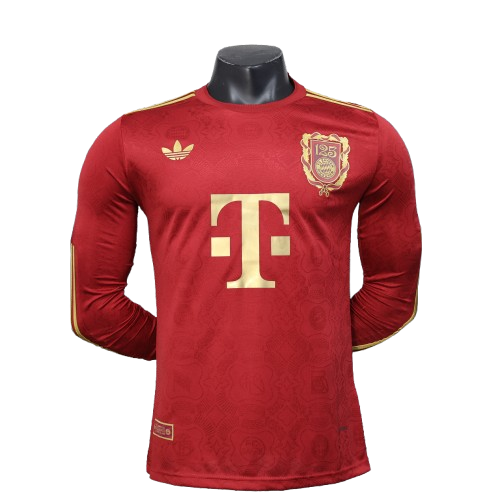 Camiseta Manga Larga Bayern de Múnich 125 Años 25/26 - Jugador