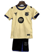 Camiseta y Pantalones para niños FC Barcelona Away 25/26