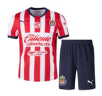 Camiseta y Pantalones para ninõs Chivas de Guadalajara Home 24/25