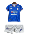 Camiseta y Pantalones para niños Cruz Azul Home 25/26