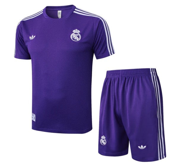Camiseta y Pantalón corto de entrenamiento Real Madrid 25/26