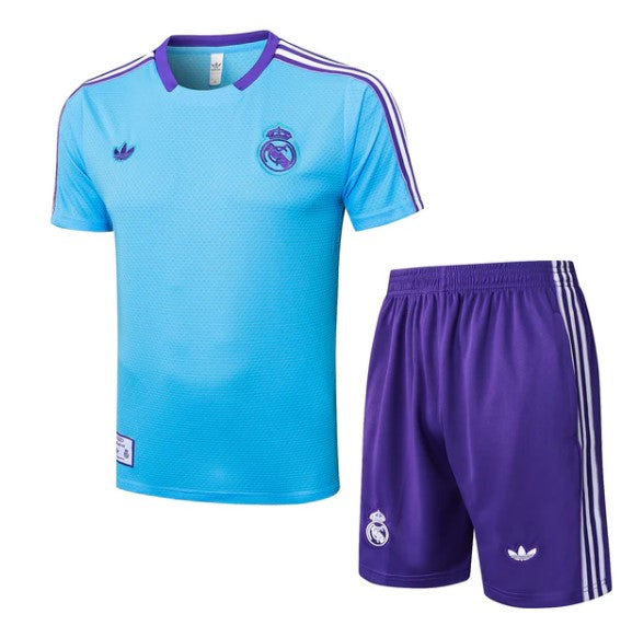 Camiseta y Pantalón corto de entrenamiento Real Madrid 25/26