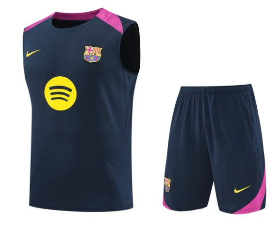 Camiseta y Pantalón corto de entrenamiento FC Barcelona 25/26