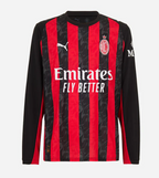 Camiseta AC Milan Manga Larga Home 25/26