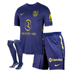 Camiseta y Pantalones para niños Atletico de Madrid Away 25/26 - Con Medias