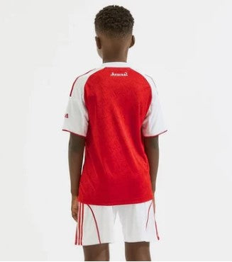 Camiseta y Pantalones para niños Arsenal Home 25/26