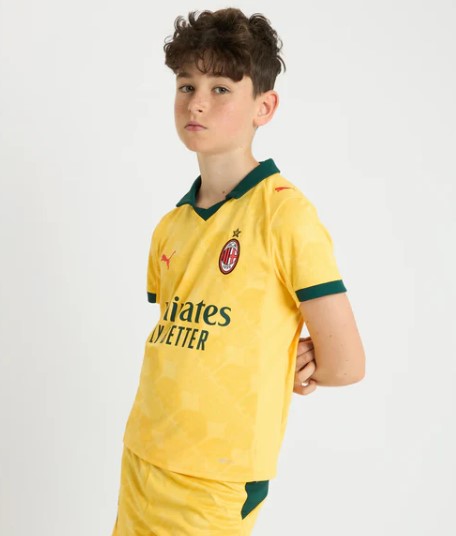 Camiseta y Pantalones para niños A.C Milan Third 25/26