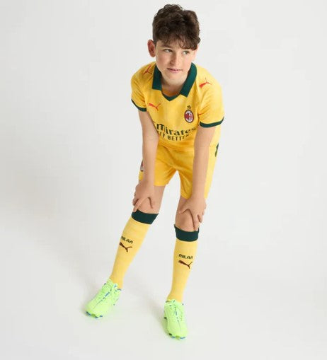Camiseta y Pantalones para niños A.C Milan Away 25/26 - Con Medias