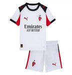 Camiseta y Pantalones para niños A.C Milan Away 25/26