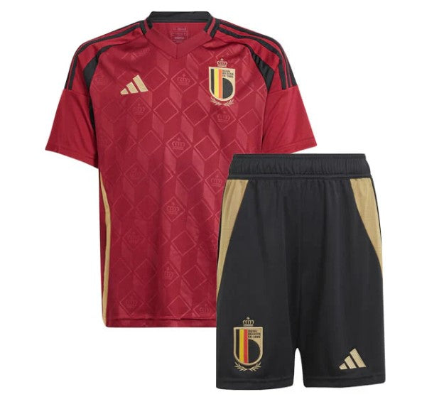 Camiseta y Pantalones para niños Bélgica Home 25/26