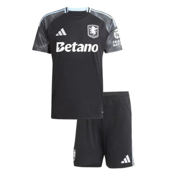 Camiseta y Pantalones para niños Aston Villa Away 25/26