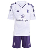 Camiseta y Pantalones para niños Manchester United Away 25/26