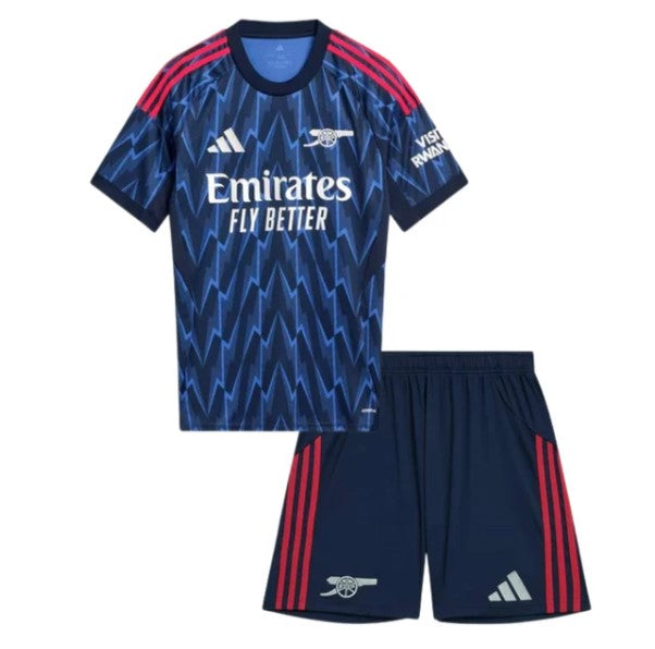 Camiseta y Pantalones para niños Arsenal Away 25/26