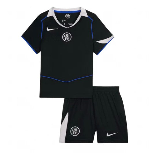 Camiseta y Pantalones para niños Chelsea Third 25/26