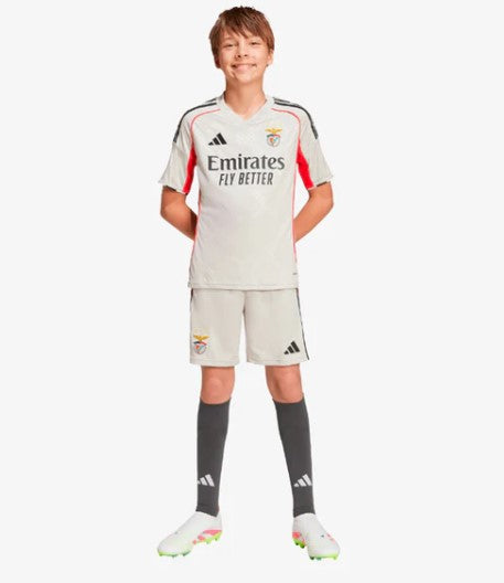 Camiseta y Pantalones para niños Benfica Away 25/26