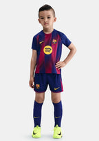 Camiseta y Pantalones para niños FC Barcelona Home 25/26 - Con Medias