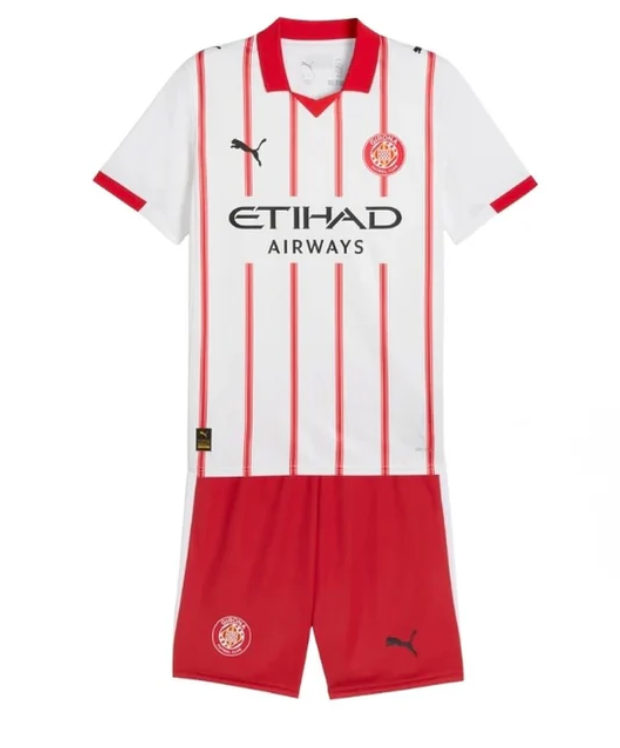 Camiseta y Pantalones para niños Girona FC Home 25/26