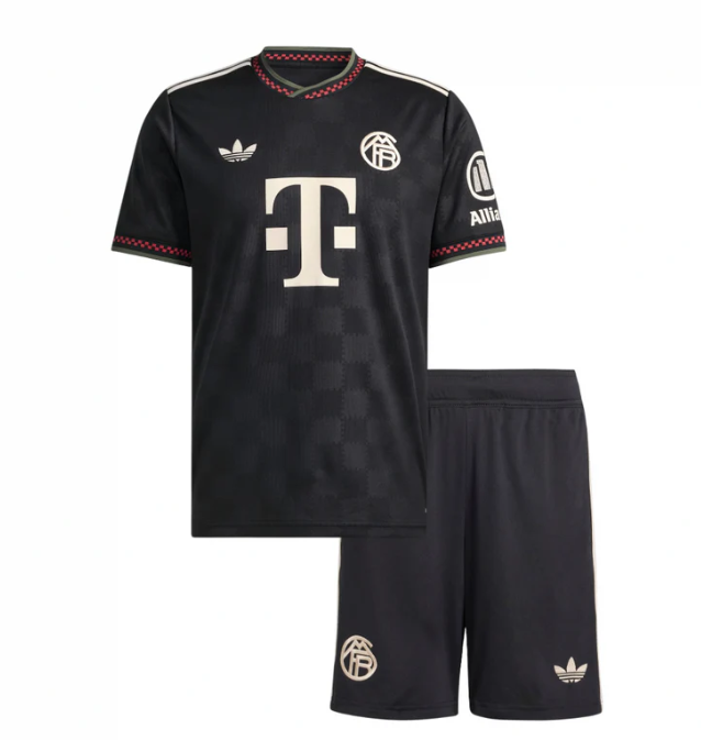 Camiseta y Pantalones para niños Bayern de Múnich Third 25/26