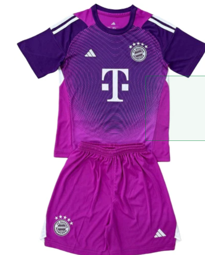 Camiseta y Pantalones para niños Bayern de Múnich 25/26