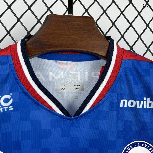 Camiseta y Pantalones para niños Cruz Azul Home 25/26