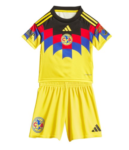 Camiseta y Pantalones para niños Club América Home 25/26