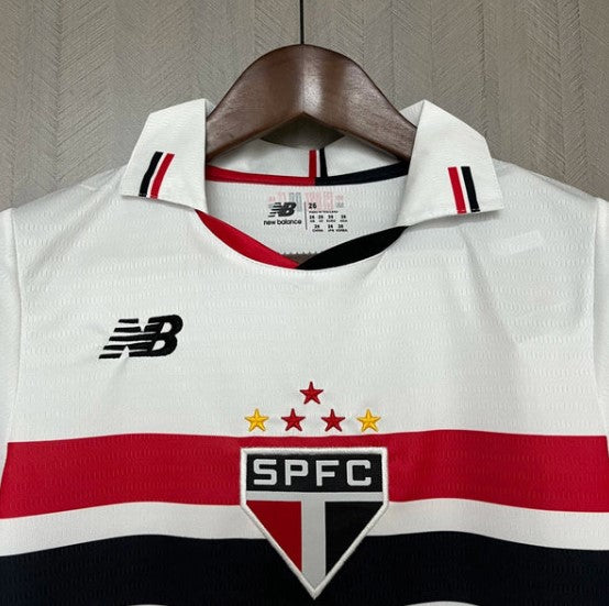 Camiseta y Pantalones para niños São Paulo Home 24/25