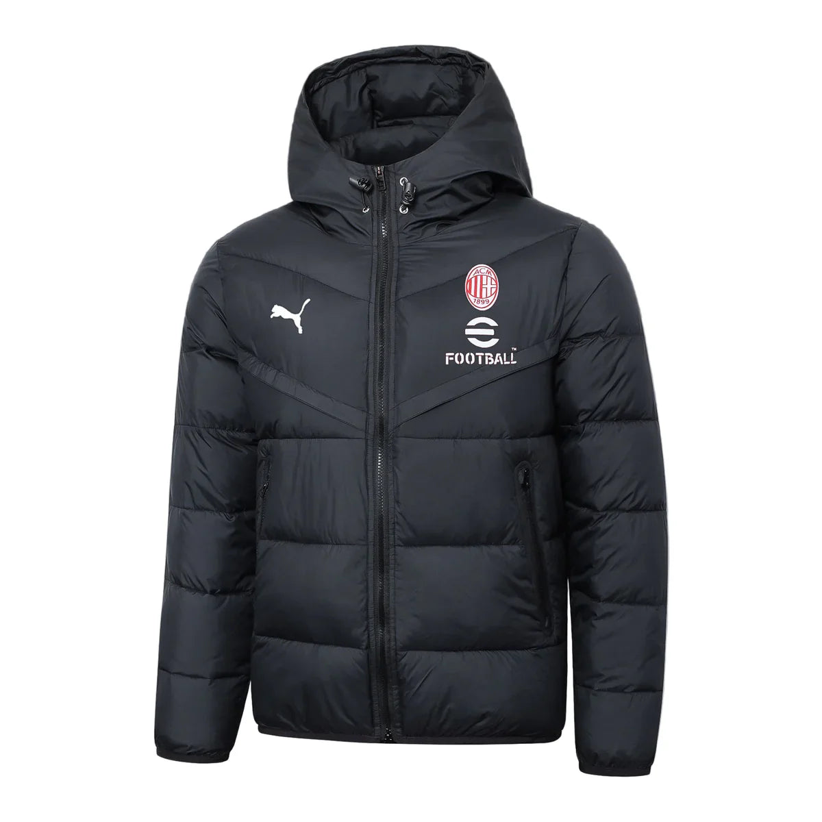 Abrigo acolchado Impermeable AC Milan