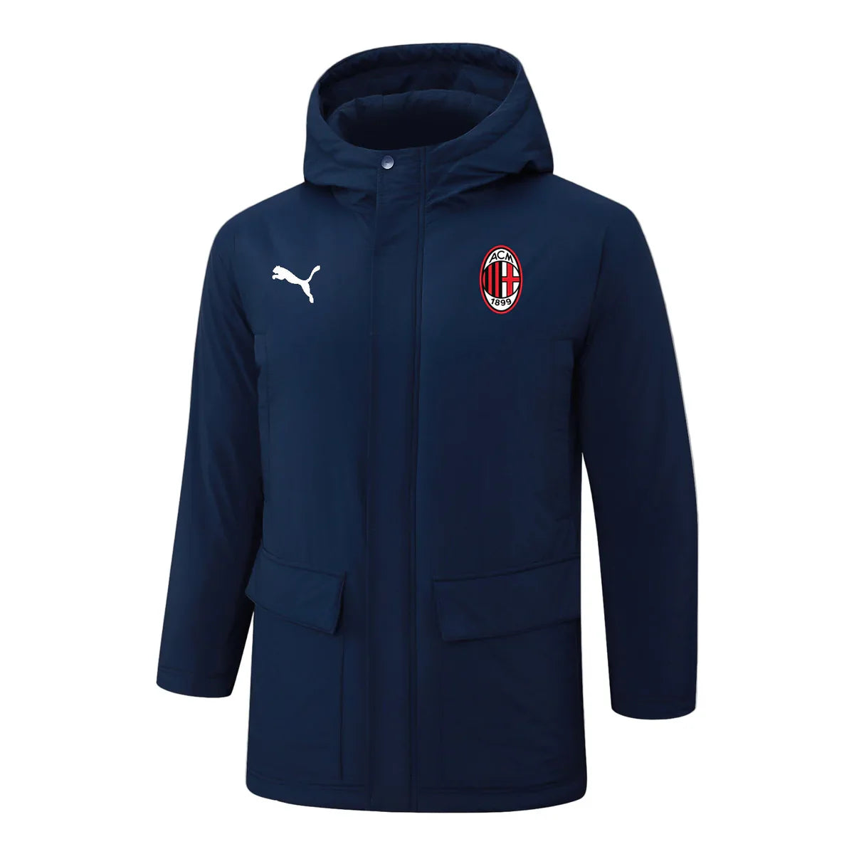Abrigo acolchado Impermeable AC Milan