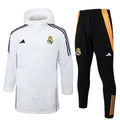 Abrigo acolchado impermeable + pantalones del Real Madrid