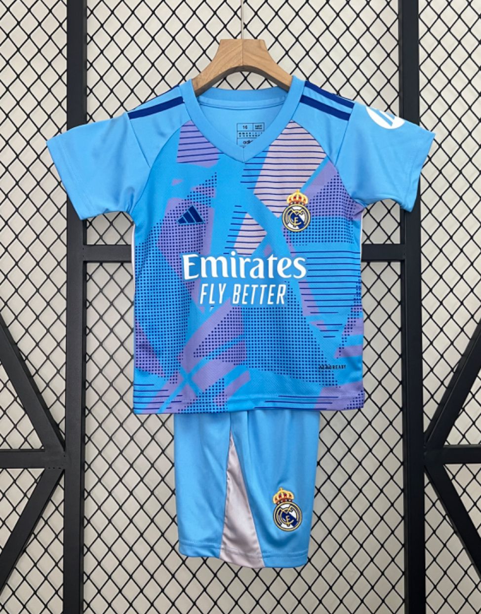 Camiseta y Pantalones para niños Real Madrid Portero 24/25