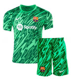 Camiseta y Pantalones para niños FC Barcelona Portero 24/25