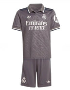 Camiseta y Pantalones para niños Real Madrid Third 24/25