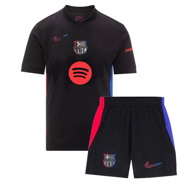 Camiseta y Pantalones para niños FC Barcelona Away 24/25