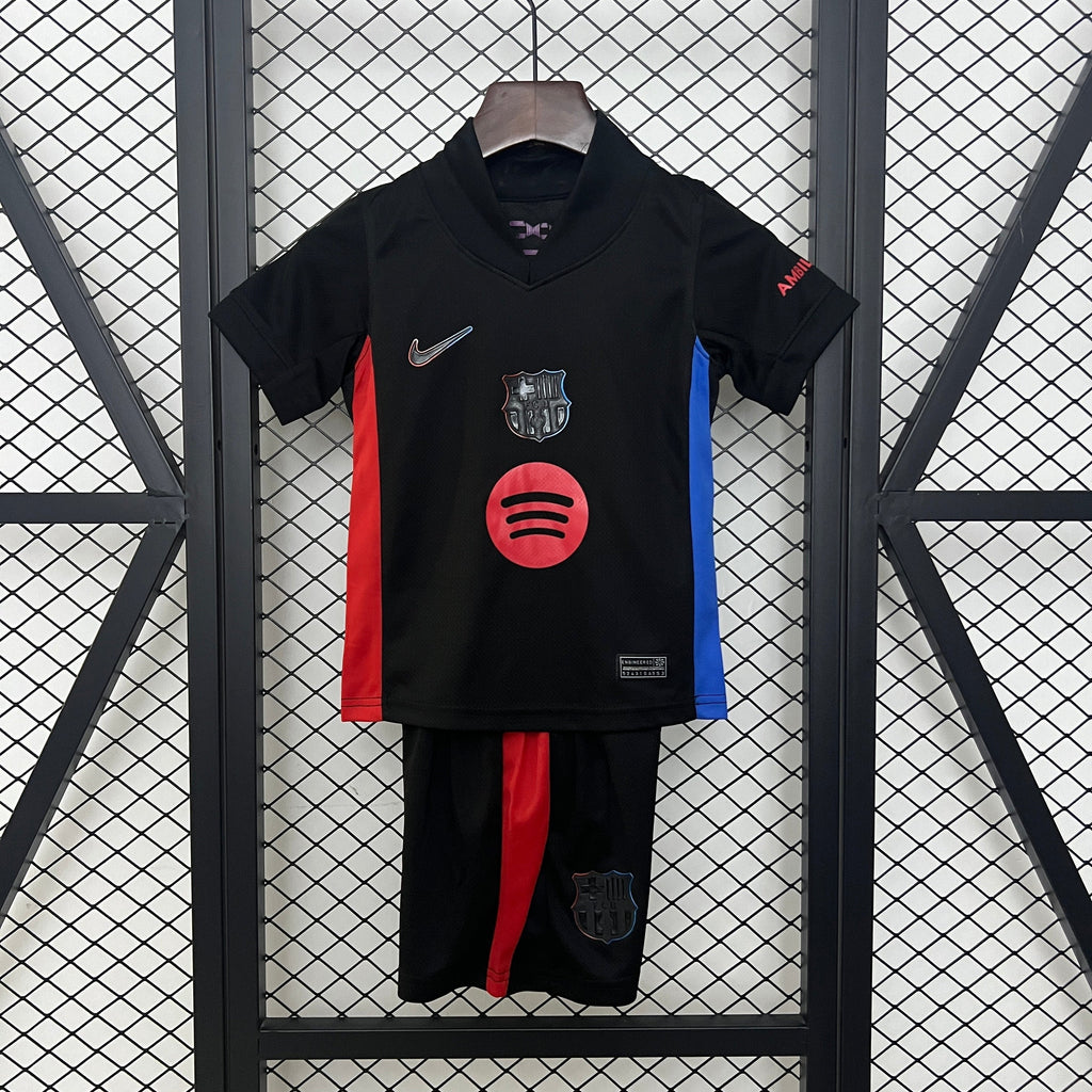 Camiseta y Pantalones para niños FC Barcelona Away 24/25