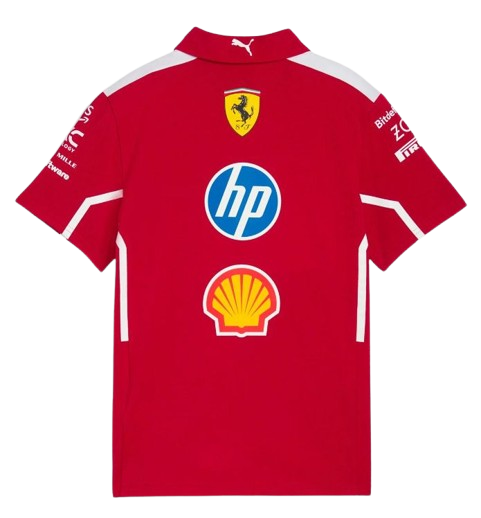 Camiseta F1 Ferrari Team 2025 - Polo