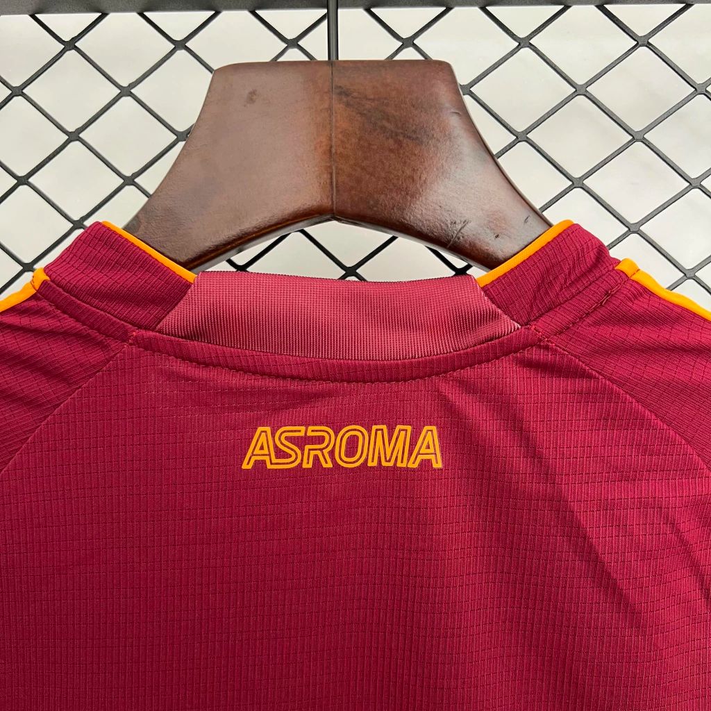 Camiseta y Pantalones para niños AS Roma Home 25/26