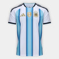 Camiseta Argentina Home 26/27 - Con Parche de Campeón del Mundo