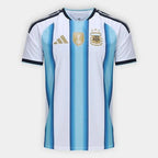 Camiseta Argentina Home 26/27 - Con Parche de Campeón del Mundo
