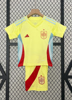 Camiseta y Pantalones para niños España Away 24/25